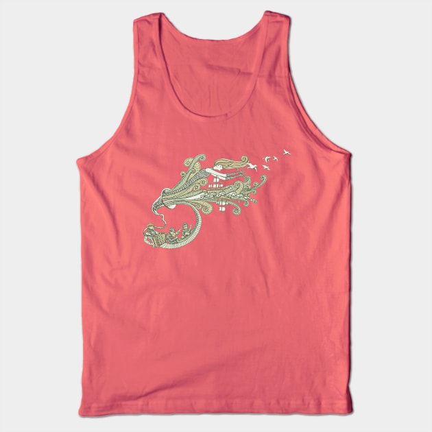 Wayfaring Waltz Tank Top by valorandvellum